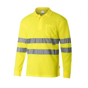 Polo algodón manga larga Velilla