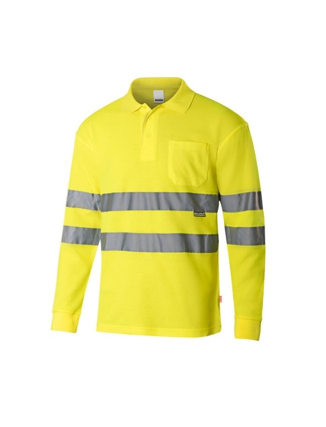 Polo algodón manga larga Velilla