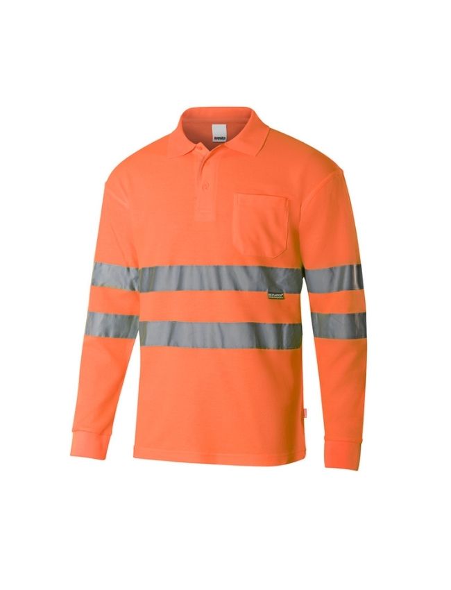 Polo algodón manga larga Velilla - Imagen 2