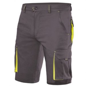 Bermuda bicolor stretch multibolsillos Velilla